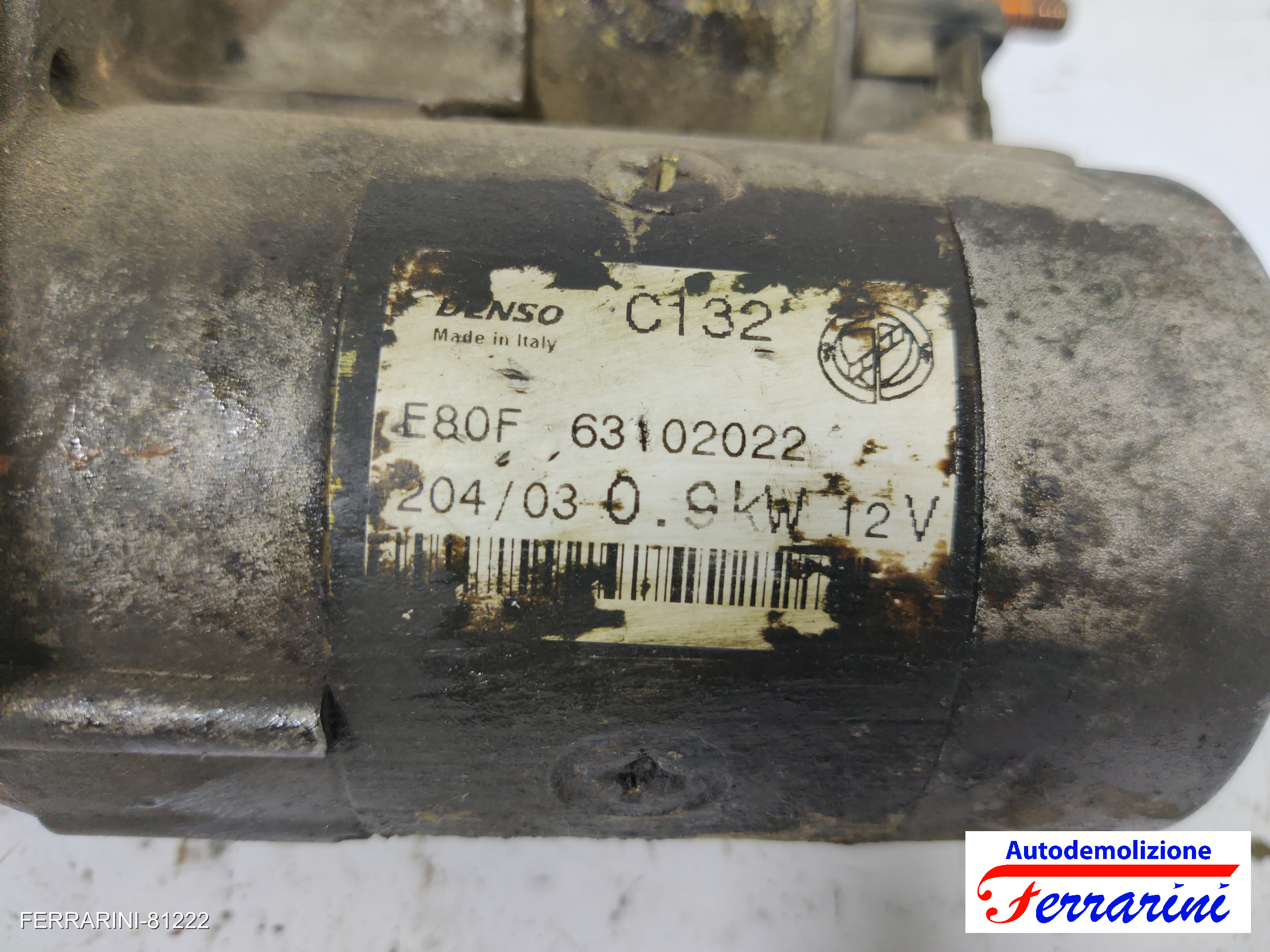 Motorino Avviamento LANCIA YPSILON 843 1.2 2003-2011