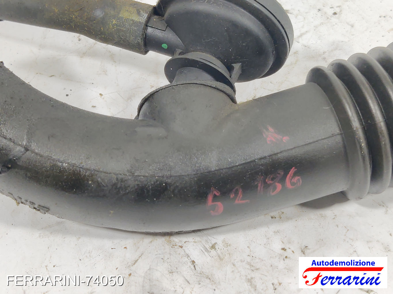 tubo aria aspirazione K9K F7 RENAULT SCENIC 2 JM0/1 1.5 DCI 2003-2005 8200218988