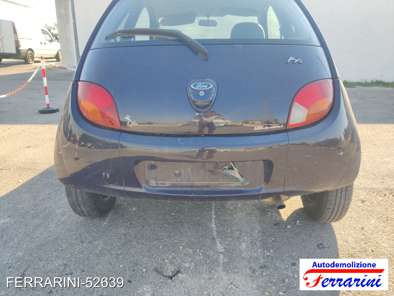 Ford Ka RB 1.3I 60CV 1996-2008