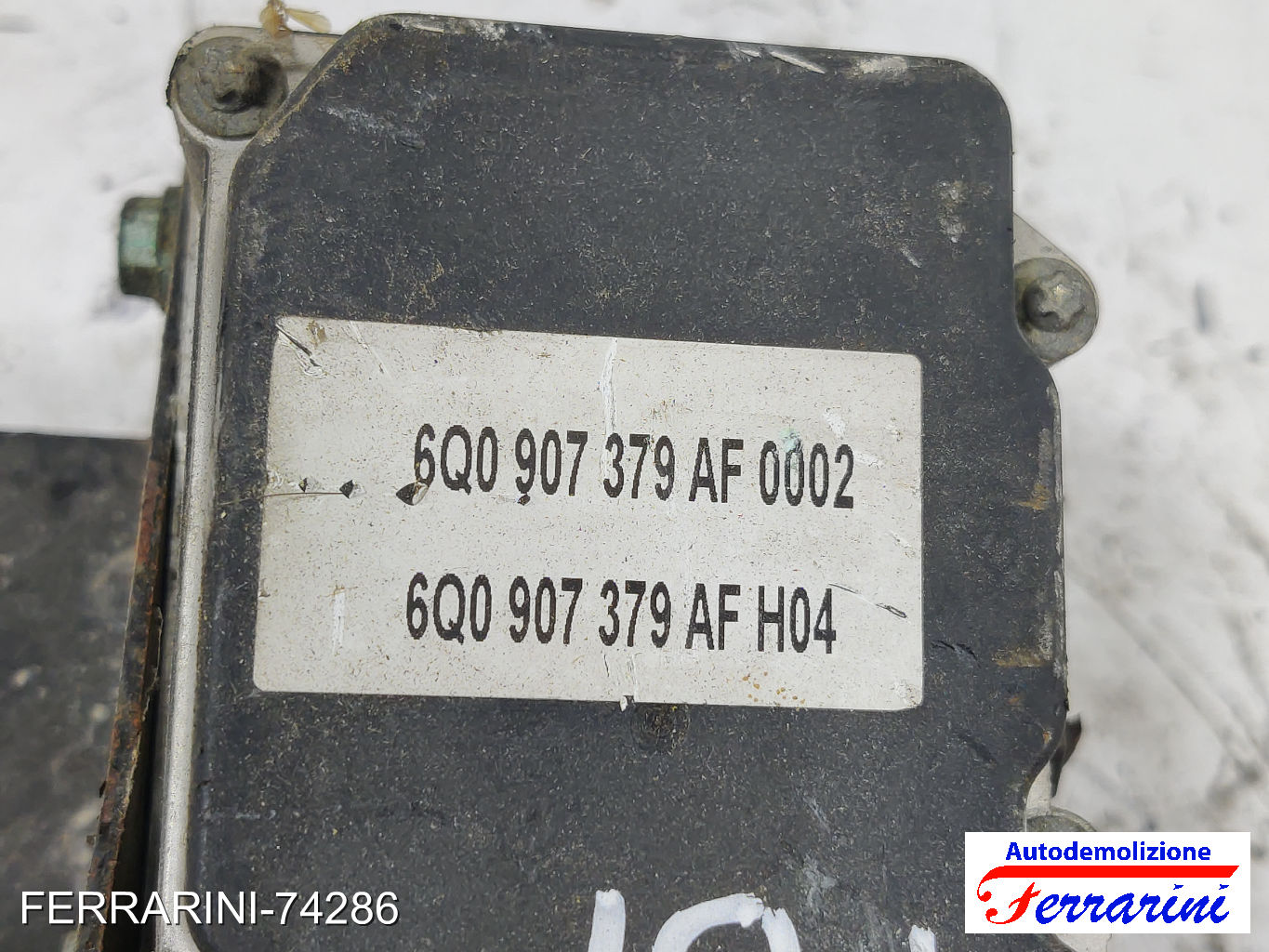 Centralina Pompa Abs SEAT IBIZA 3 6L1 1.4 TDI 2002-2005 6Q0907379AF, 6Q0614117S