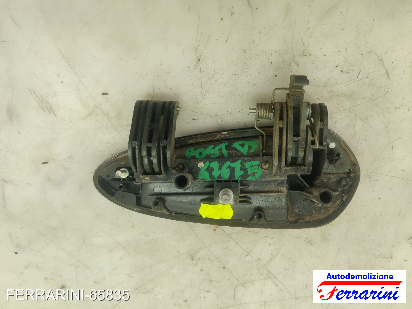 Maniglia Porta Esterna FIAT PUNTO EVO 199 2009-2012 destra, dx, posteriore, post