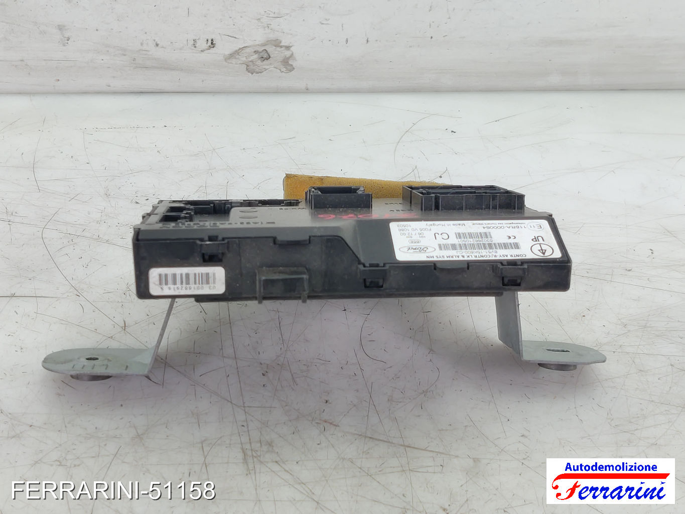 Body Computer FORD FIESTA 6 CB1, CCN 1.4 2008-2012 8V5115K600CJ, 030266210501 8
