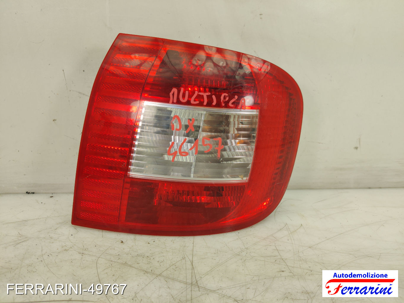 Fanalino Stop Posteriore FIAT MULTIPLA 186 2001-2010 destro, dx 51720552 10