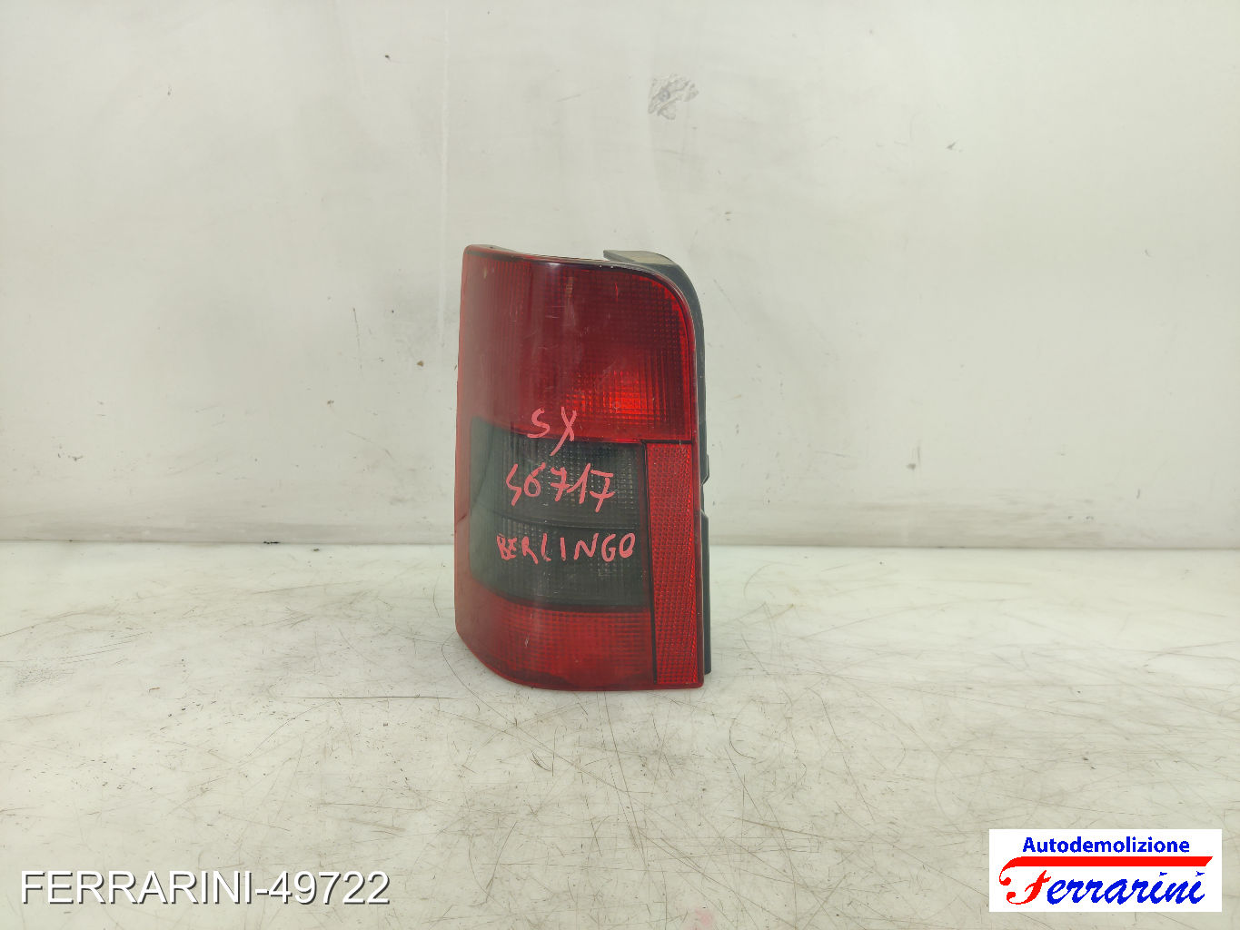 Fanalino Stop Posteriore CITROEN BERLINGO M 1999-2011 sinistro, sx 6350EE 13