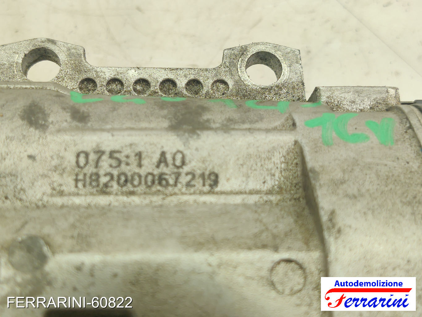 Corpo Farfallato RENAULT KANGOO KC0/1 1.2 16V 2001-2023 8200067219, 8200166869