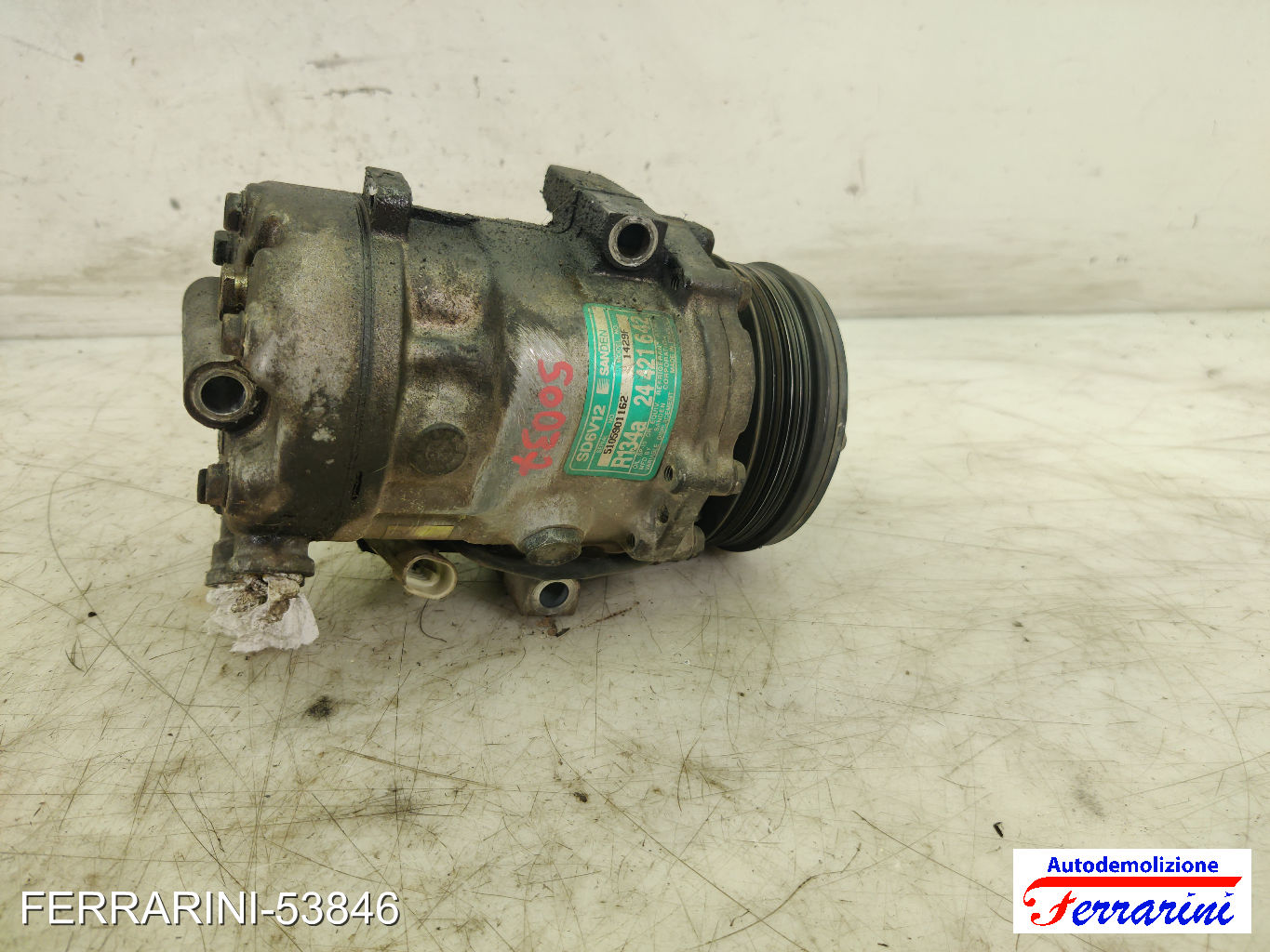 Compressore Clima OPEL CORSA C X01 1.7 DTI 2000-2009 24421642, SD6V121429F 8