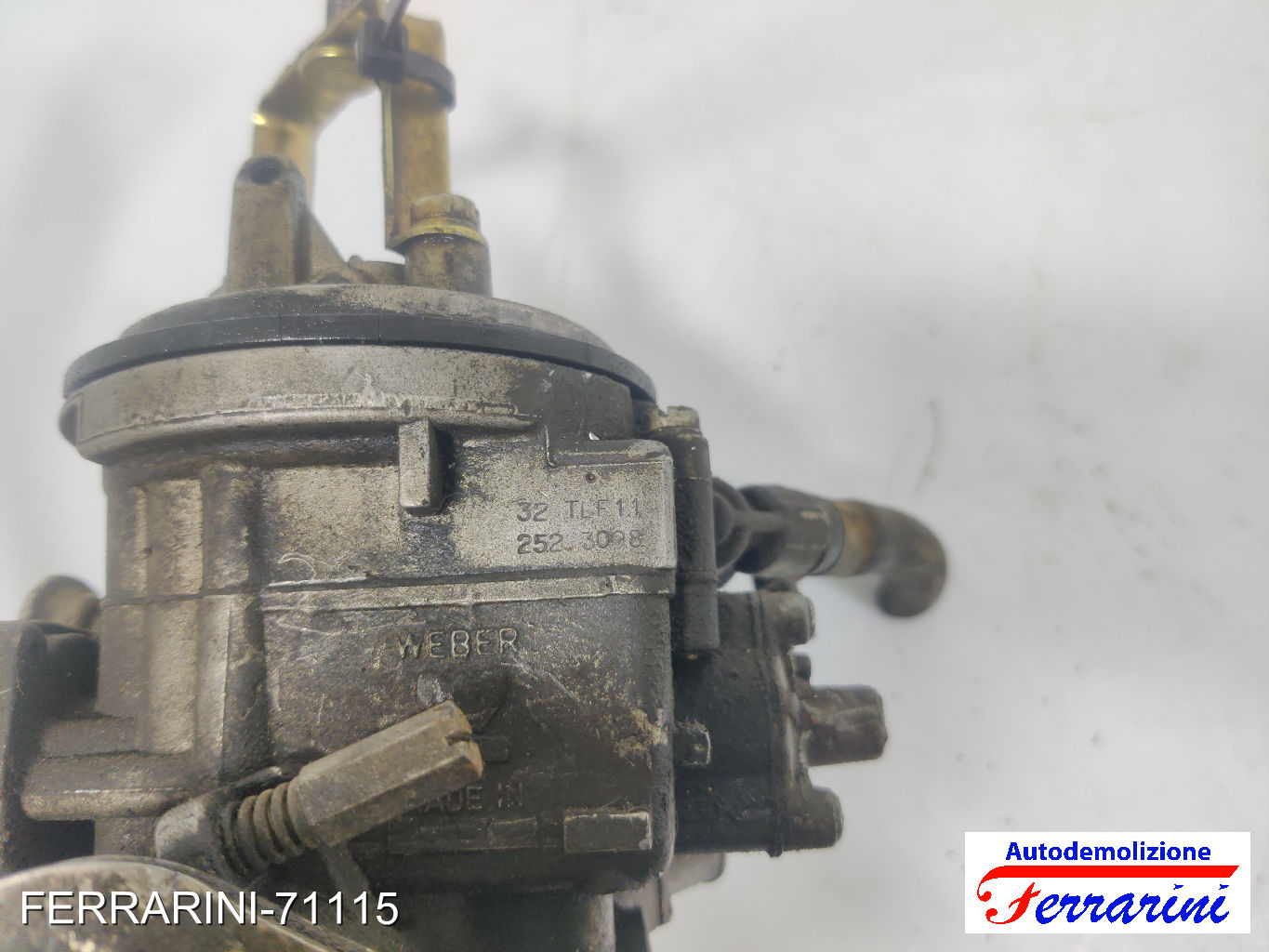 Carburatore FIAT PANDA 141 750 1986-2003 7681375, 32TLF11, 2523098