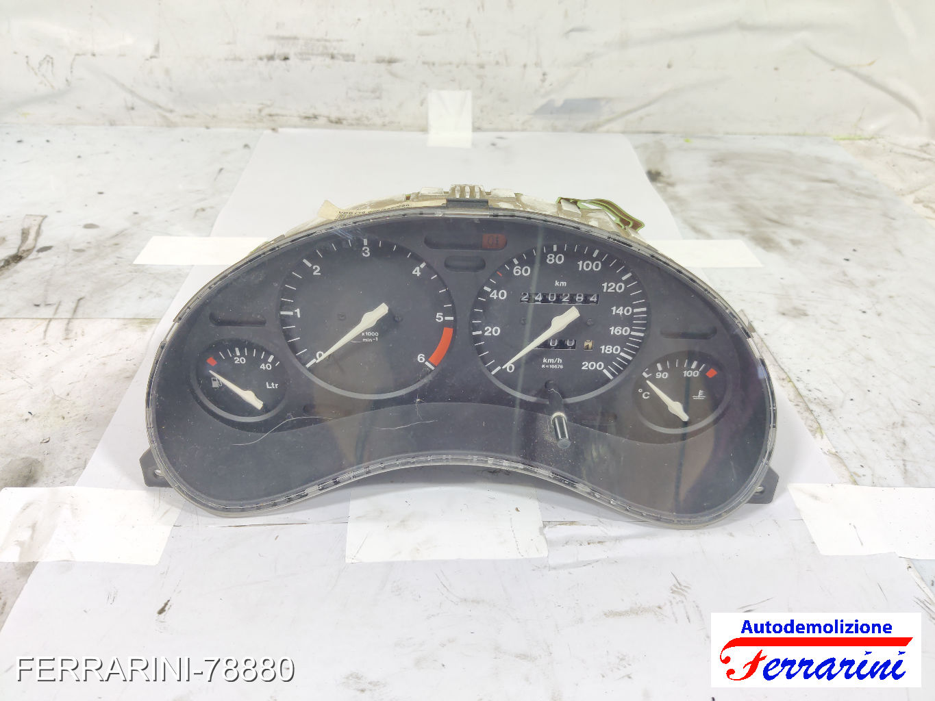 Quadro Contachilometri OPEL CORSA B S93 1.0I 12V 1996-2000 90534403, 81117906