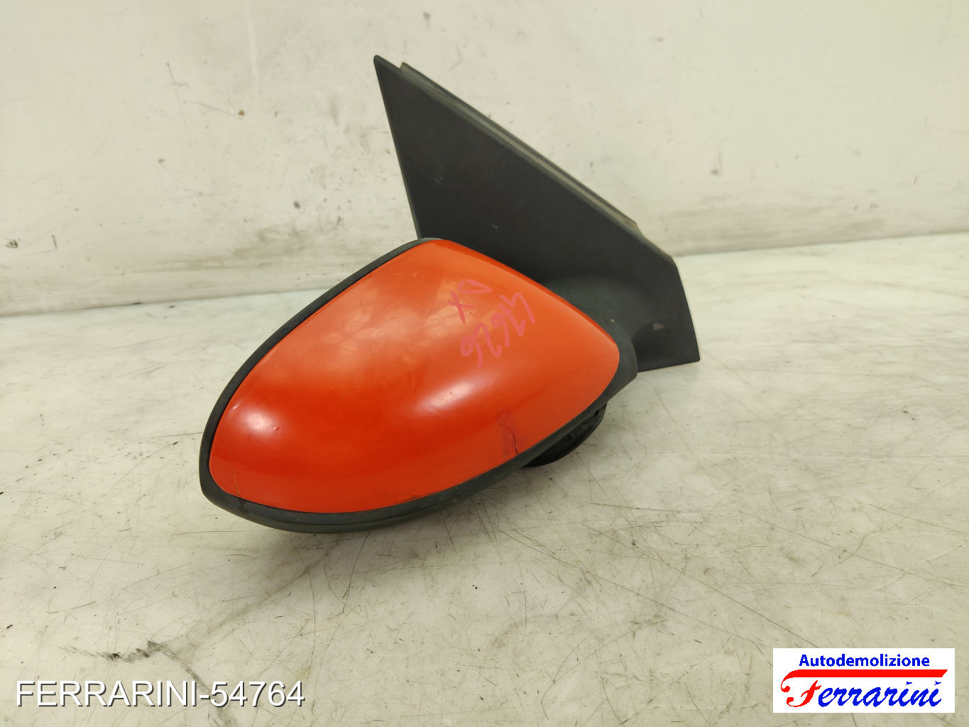 Specchietto Laterale LANCIA YPSILON 843 2006-2011 destro, dx 159/A ROSSO ALBERTI