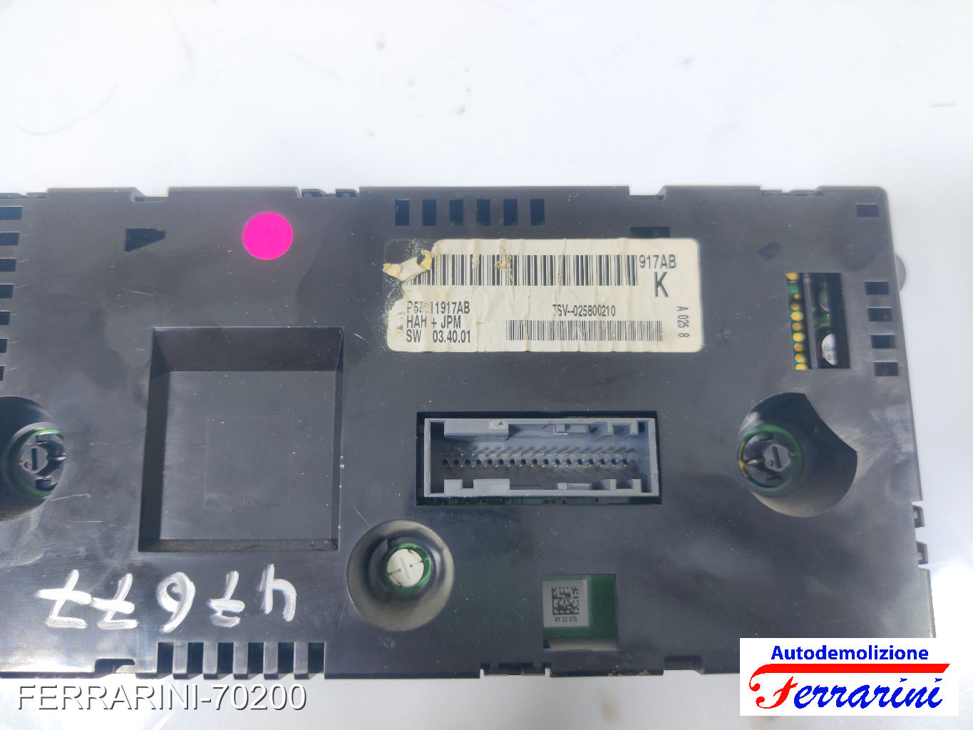 bizona Tastiera Clima CHRYSLER GRAND VOYAGER 5 RT 2007-2023 anteriore, frontale