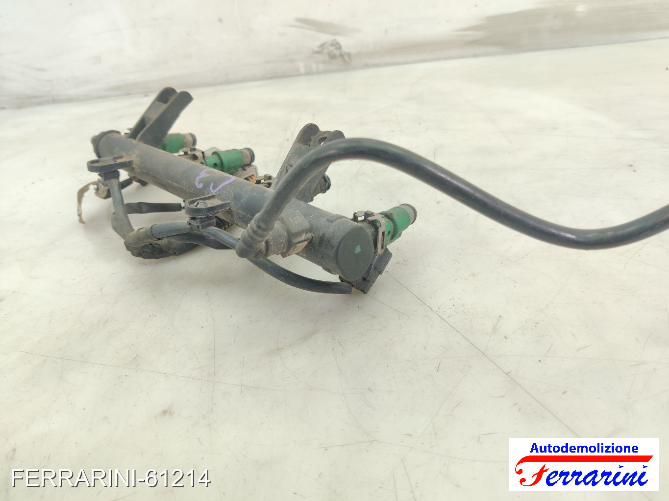 Flauto Iniettori PEUGEOT 1007 KM 1.4 2005-2009 9661675380, AMANGERS09