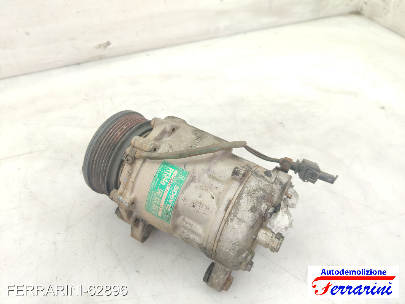 Compressore Clima VW POLO 9A, 9N 1.4 16V 2001-2008 6N0820803B, 6N0820803C