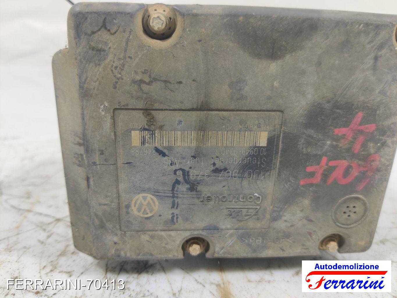 Centralina Pompa Abs VW GOLF 4 1J1 1.9 TDI 1997-2004 1J0614117C, 1J0907379G