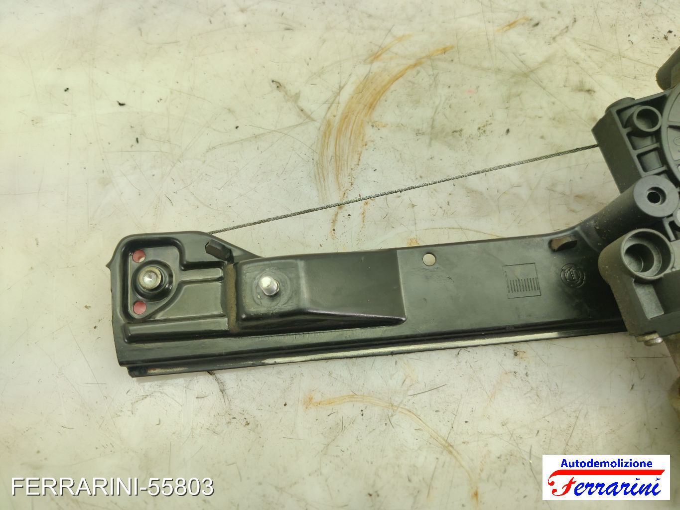 Alzavetro FIAT GRANDE PUNTO 199 2005-2013 destro, dx, frontale, anteriore