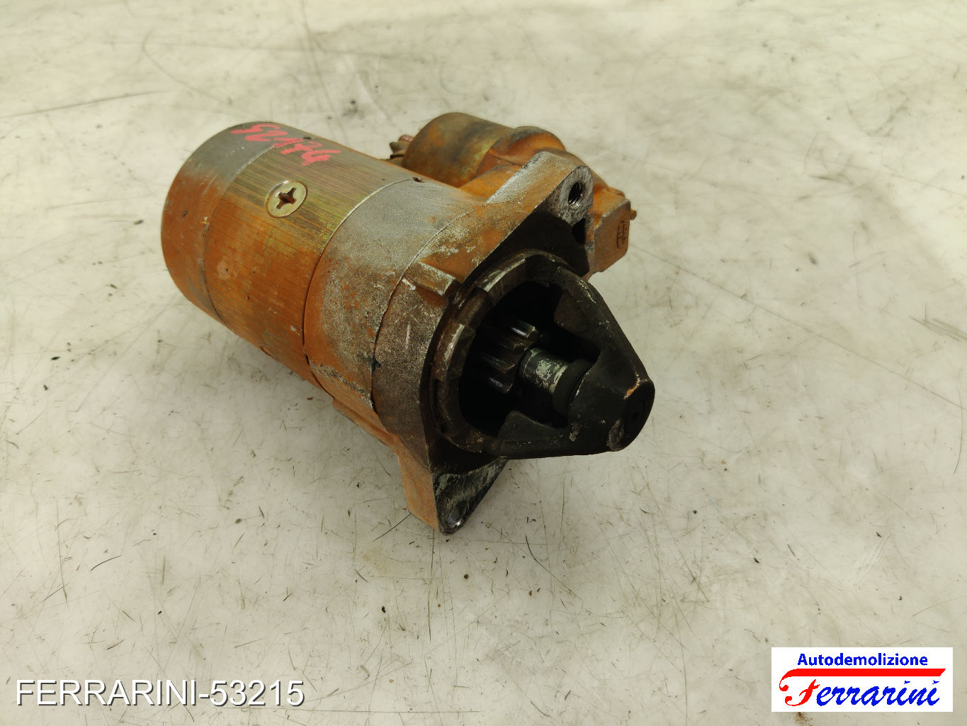Motorino Avviamento FIAT SEICENTO 600 187 1.1 1998-2010 51890633, E80F, C132 8