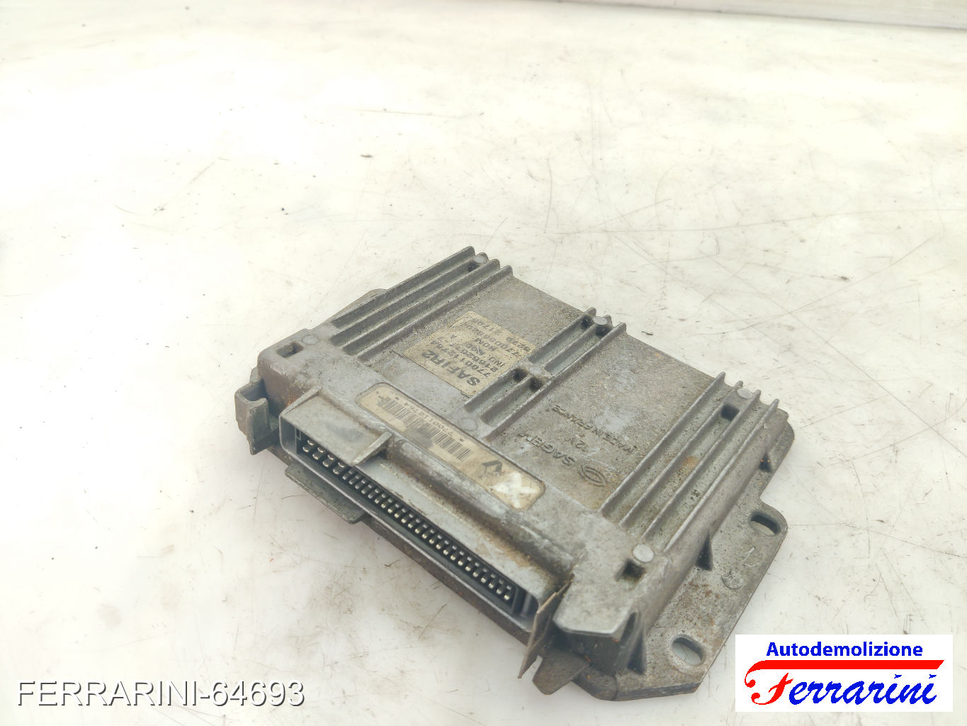 Centralina Motore RENAULT CLIO 2 BB, CB 1.2 1998-2010 7700112764, 7700868294