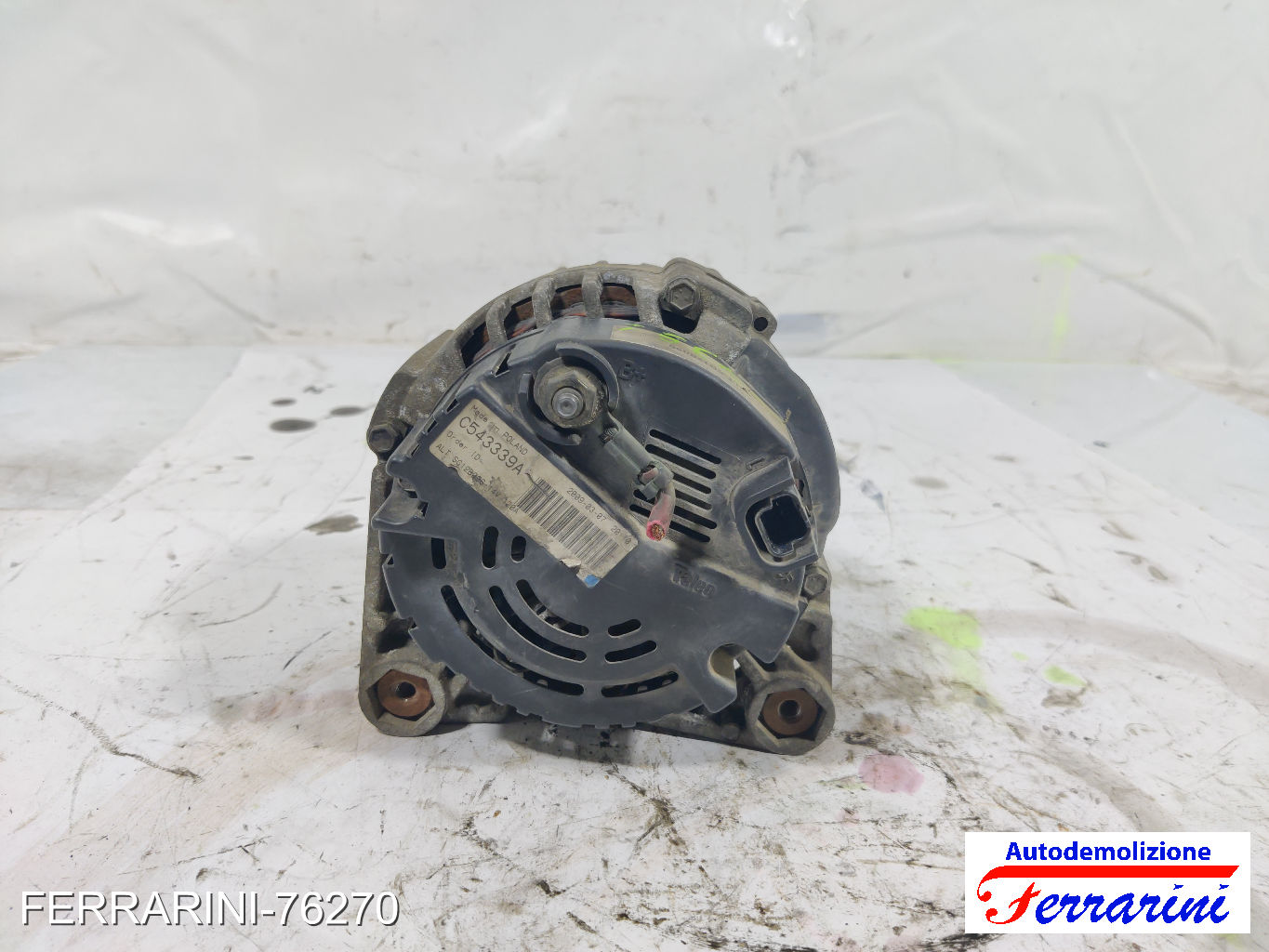 Alternatore RENAULT CLIO 2 BB, CB 1.5 DCI 2001-2009 8200306307, SG12B096