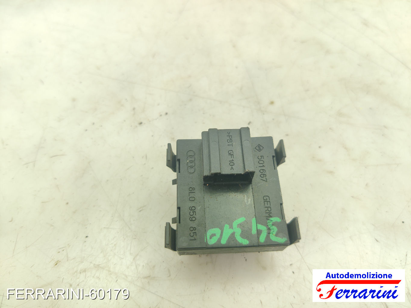 Pulsantiera Tastiera Alzavetro AUDI A3 8L1 1997-2001 sinistra, sx, frontale 6