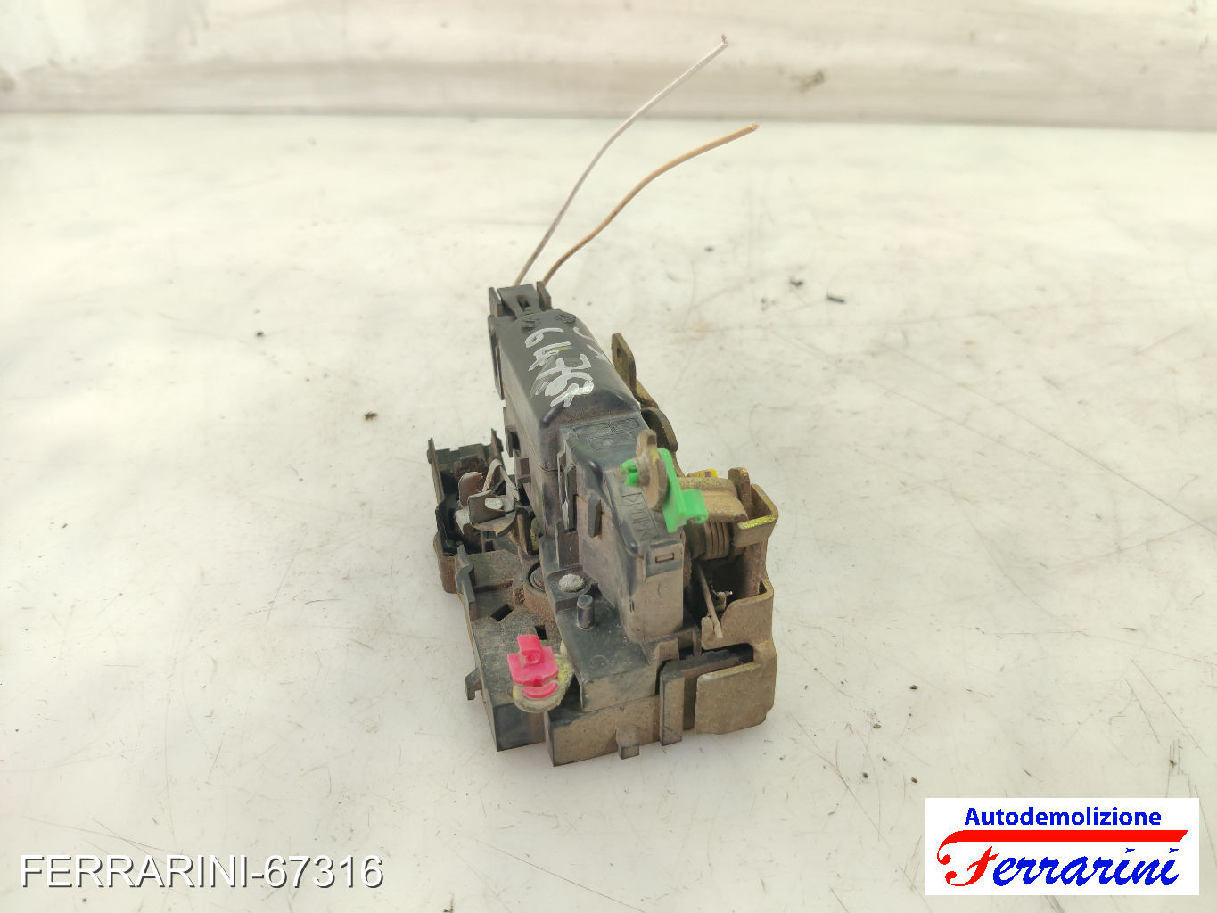 Serratura Porta RENAULT KANGOO KC0/1 2001-2007 sinistro, sx, frontale, anteriore 6