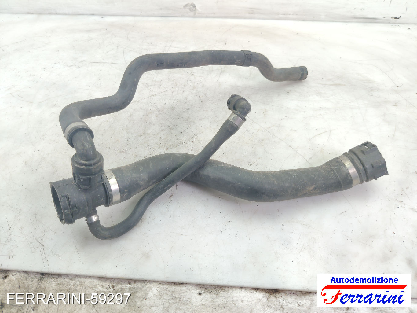manicotto radiatore M47 BMW SERIE 1 E87 120D 2004-2011 17127525541, 17127540127