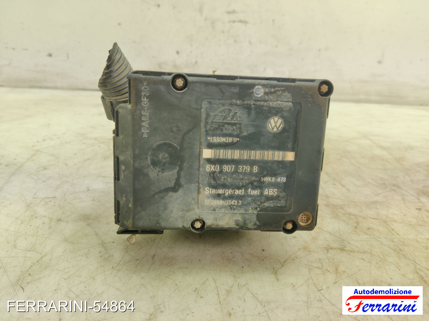 Centralina Pompa Abs SEAT IBIZA 2 6K1 1.4I 1993-2002 6X0614117, 6X0907379B