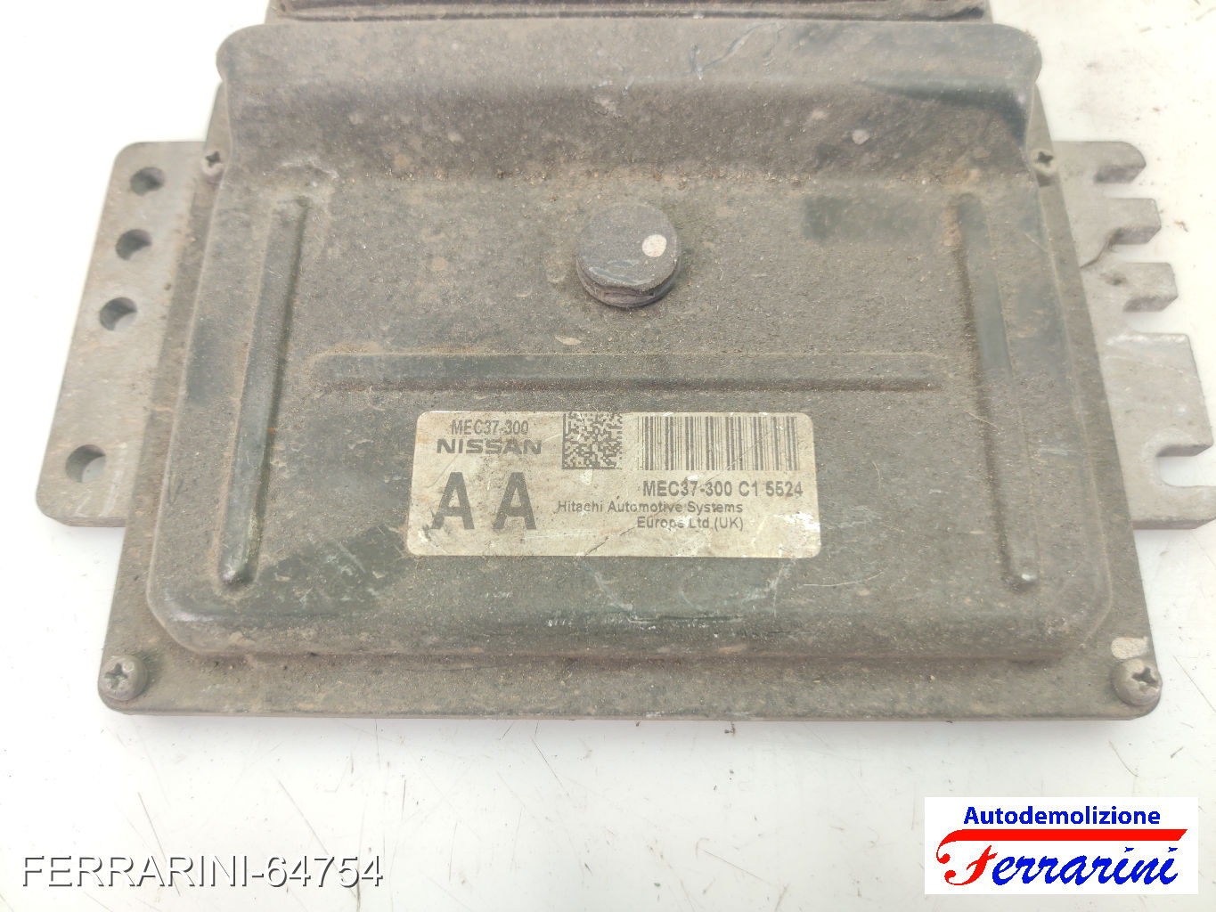 Centralina Motore NISSAN MICRA 3 K12 1.2 16V 2003-2010 23710AY30E, MEC37300