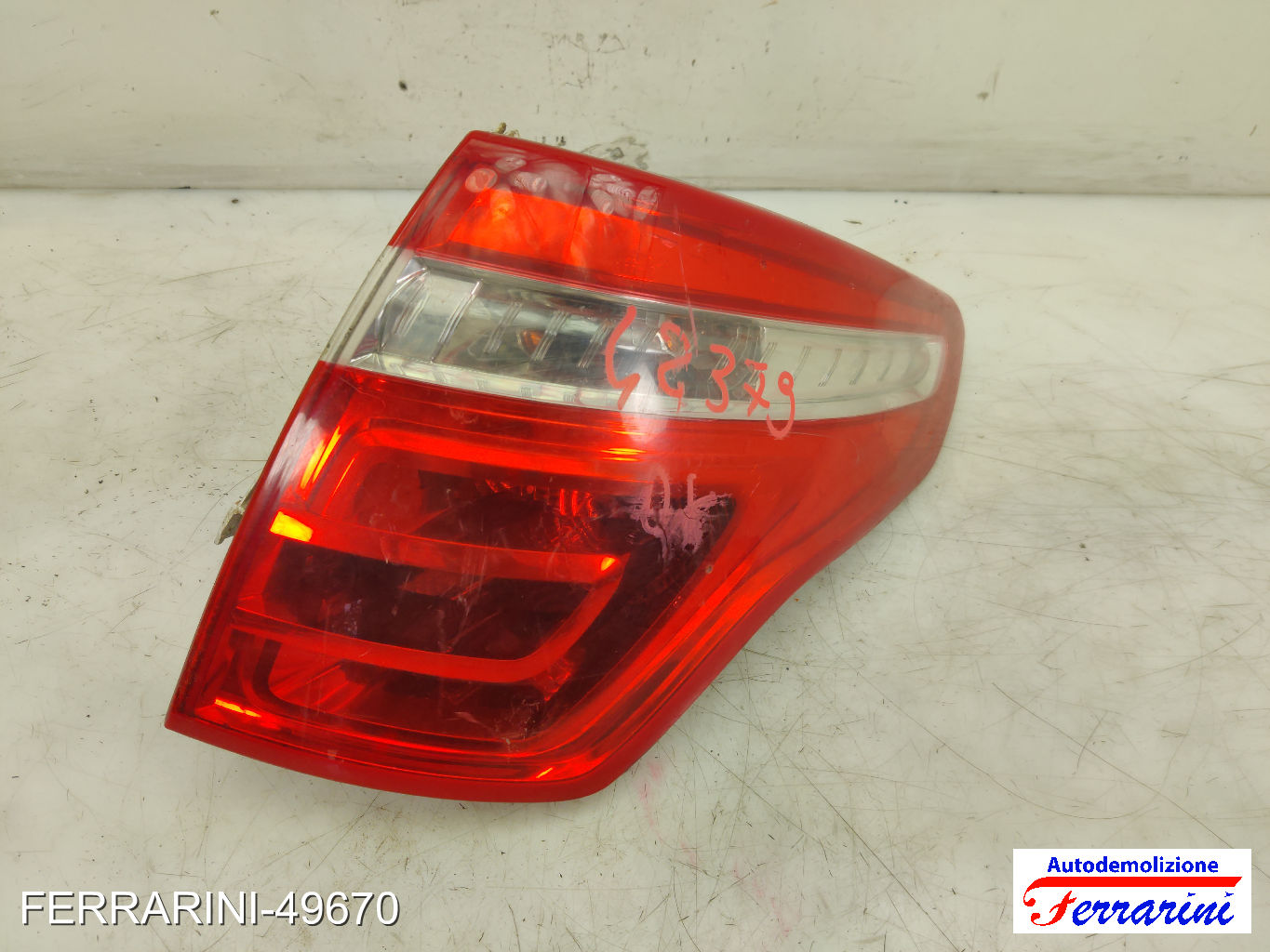 Fanalino Stop Posteriore CITROEN C4 PICASSO 1 UD 2007-2013 destro, dx 9653547480 6