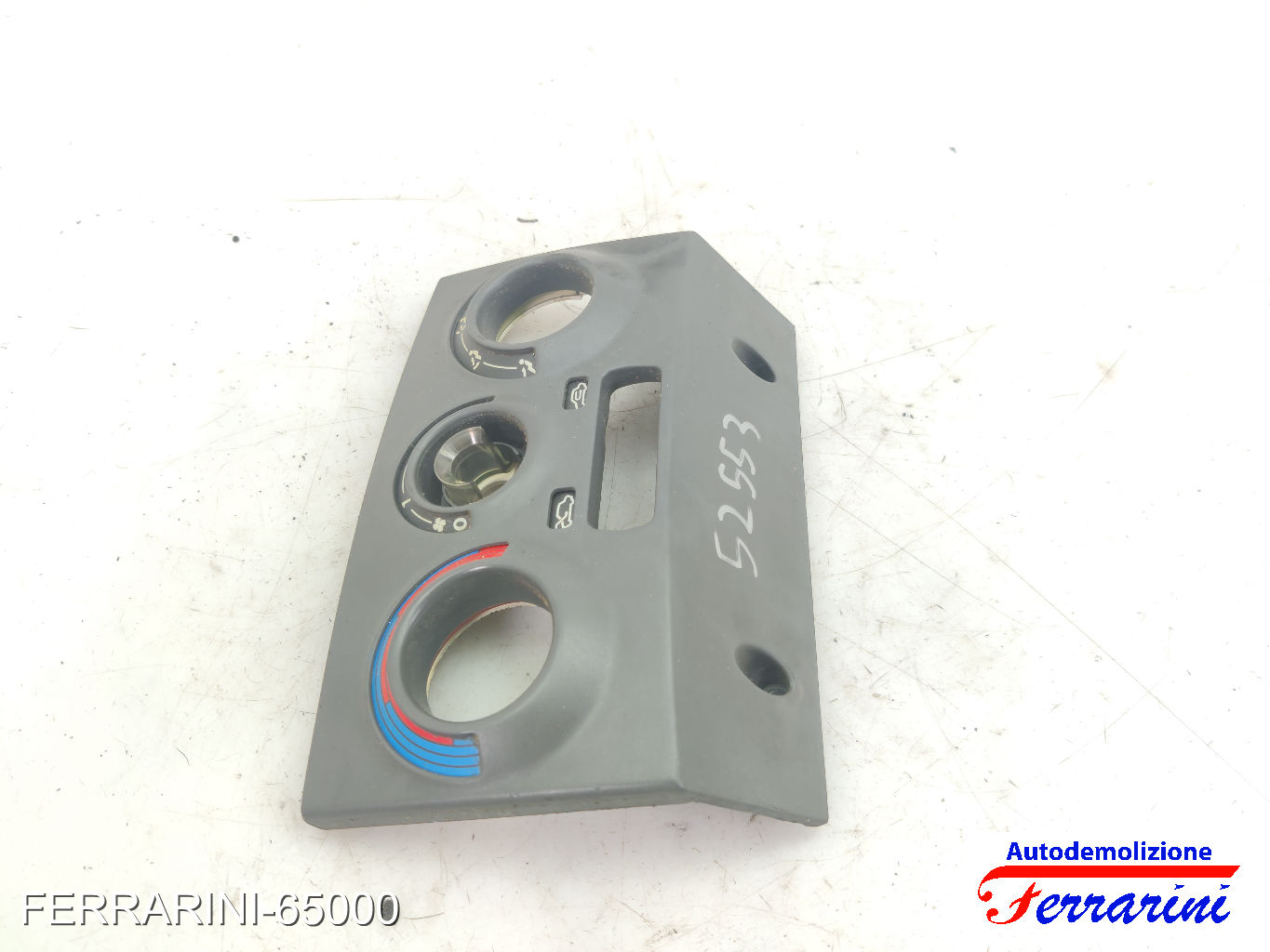 Tastiera Clima FIAT PUNTO 176 1996-1999 anteriore, frontale 721300060, 52553 8