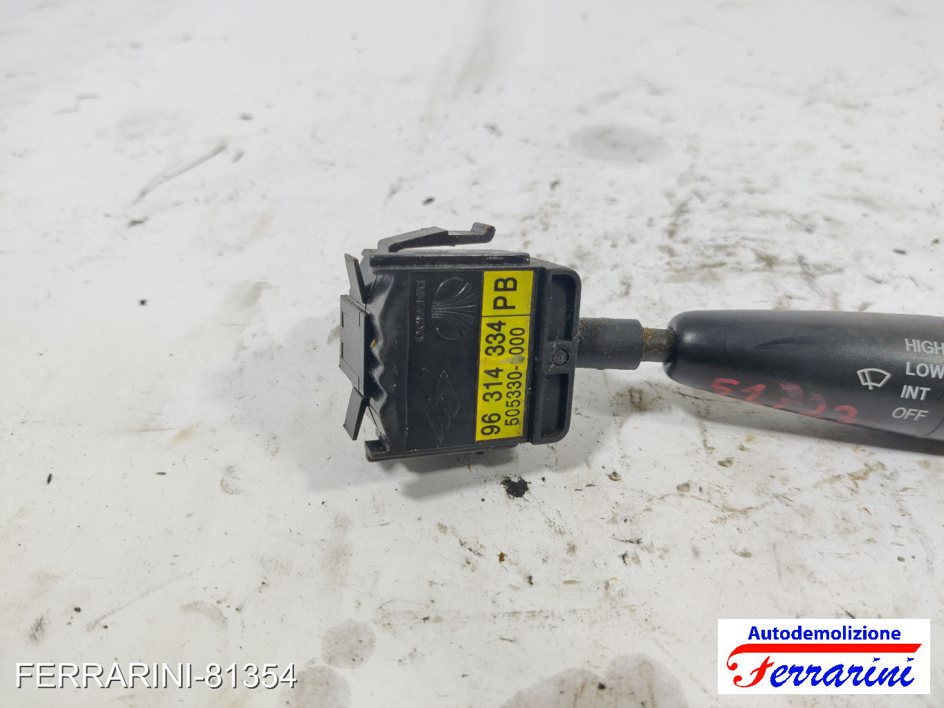 Leva Tergicristalli DAEWOO MATIZ M100, M150 1998-2002 9