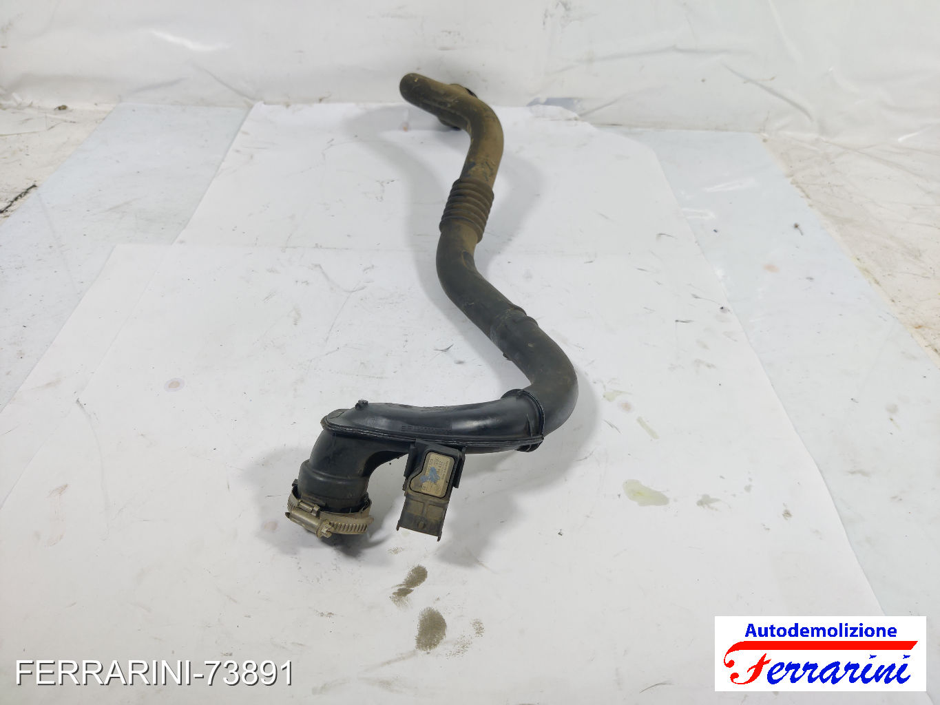tubo aria aspirazione, intercooler K9K F7 RENAULT SCENIC 2 JM0/1 1.5 DCI 6