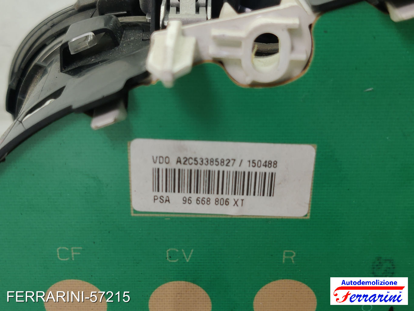Quadro Contachilometri CITROEN C3 2 SC 1.4 HDI 70 2009-2023 96668806XT 8
