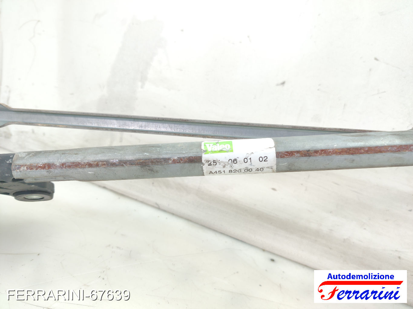 Spazzacqua Motorino Tergicristallo SMART FORTWO COUPE 451 2007-2023 anteriore 6