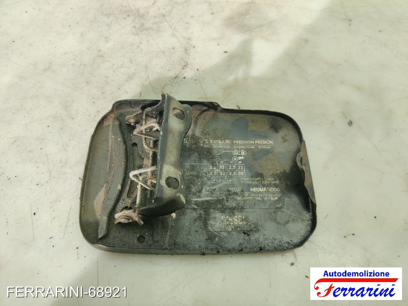 Sportellino Carburante FIAT PUNTO 188 1999-2006