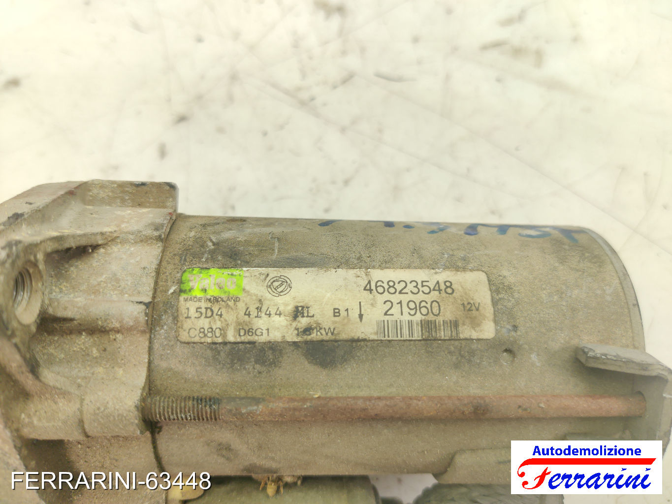Motorino Avviamento FIAT IDEA 350 1.3 D MULTIJET 2004-2012 46823548, 55204116 10