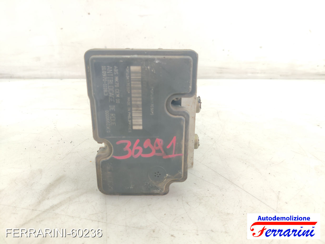 Centralina Pompa Abs CITROEN C3 1 FC, FN 1.4 HDI 2002-2009 9652182680 7