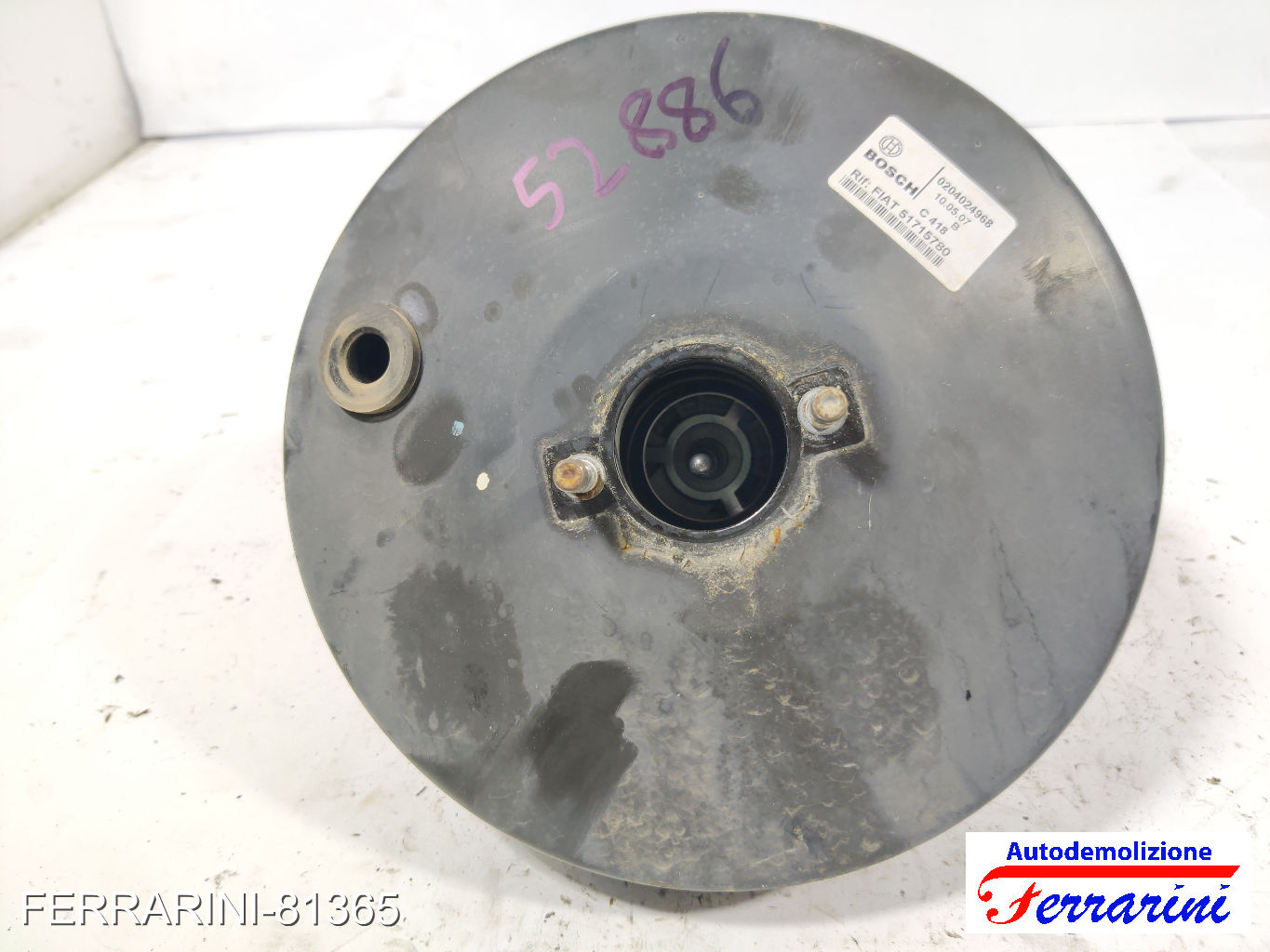 Servofreno LANCIA YPSILON 843 1.2 2003-2011 10