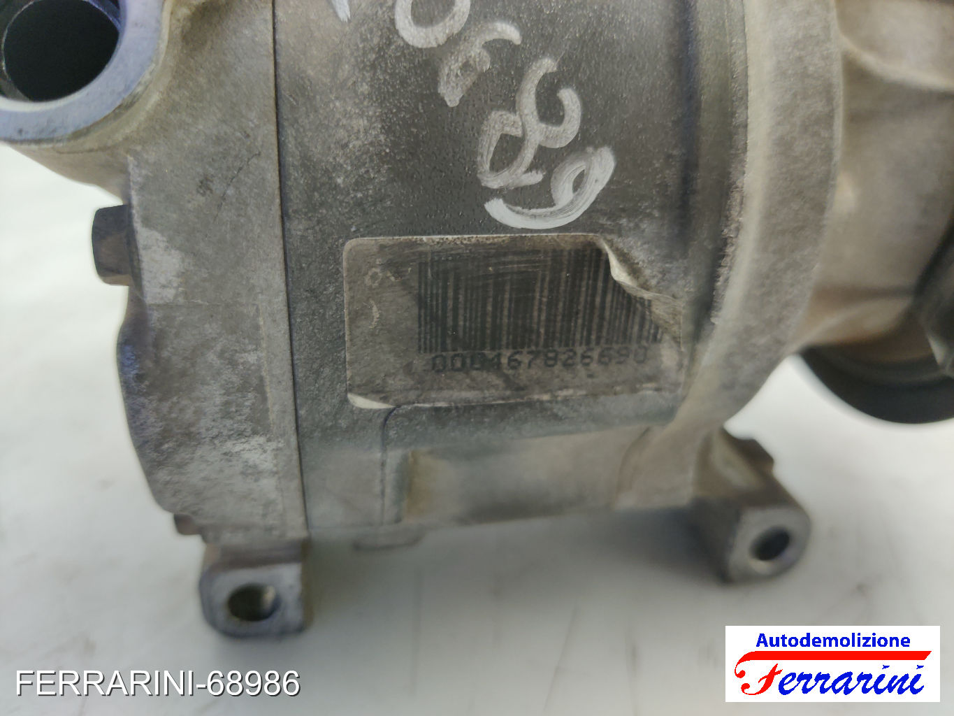 Compressore Clima FIAT PUNTO 188 1.2 16V 80 1999-2006 46782669, SCSB06, SCSB05 9