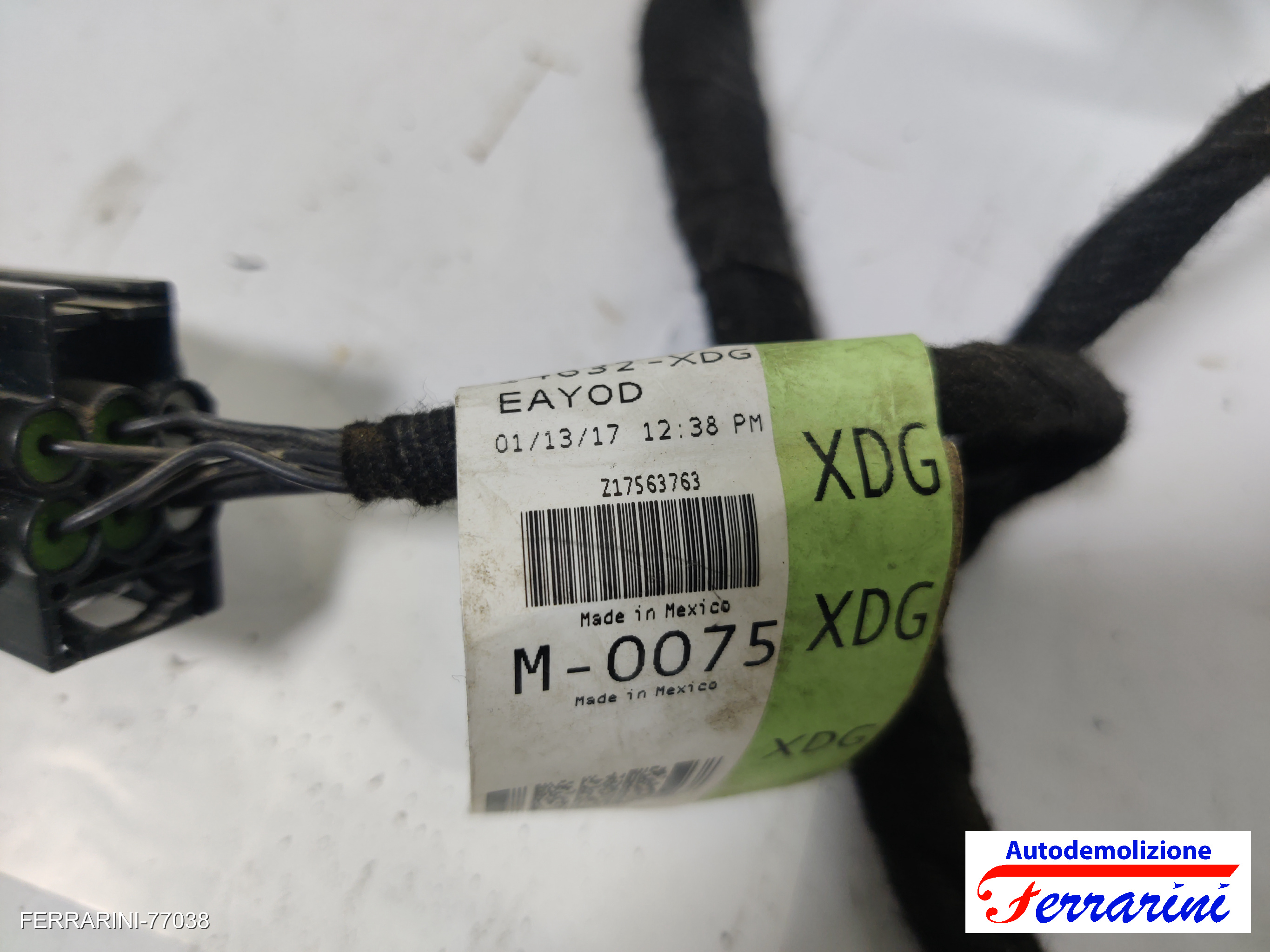 Cablaggio porta FORD EDGE 2015-2018 Retro Destra GT4T14632XDG, 614AD, M0075 9