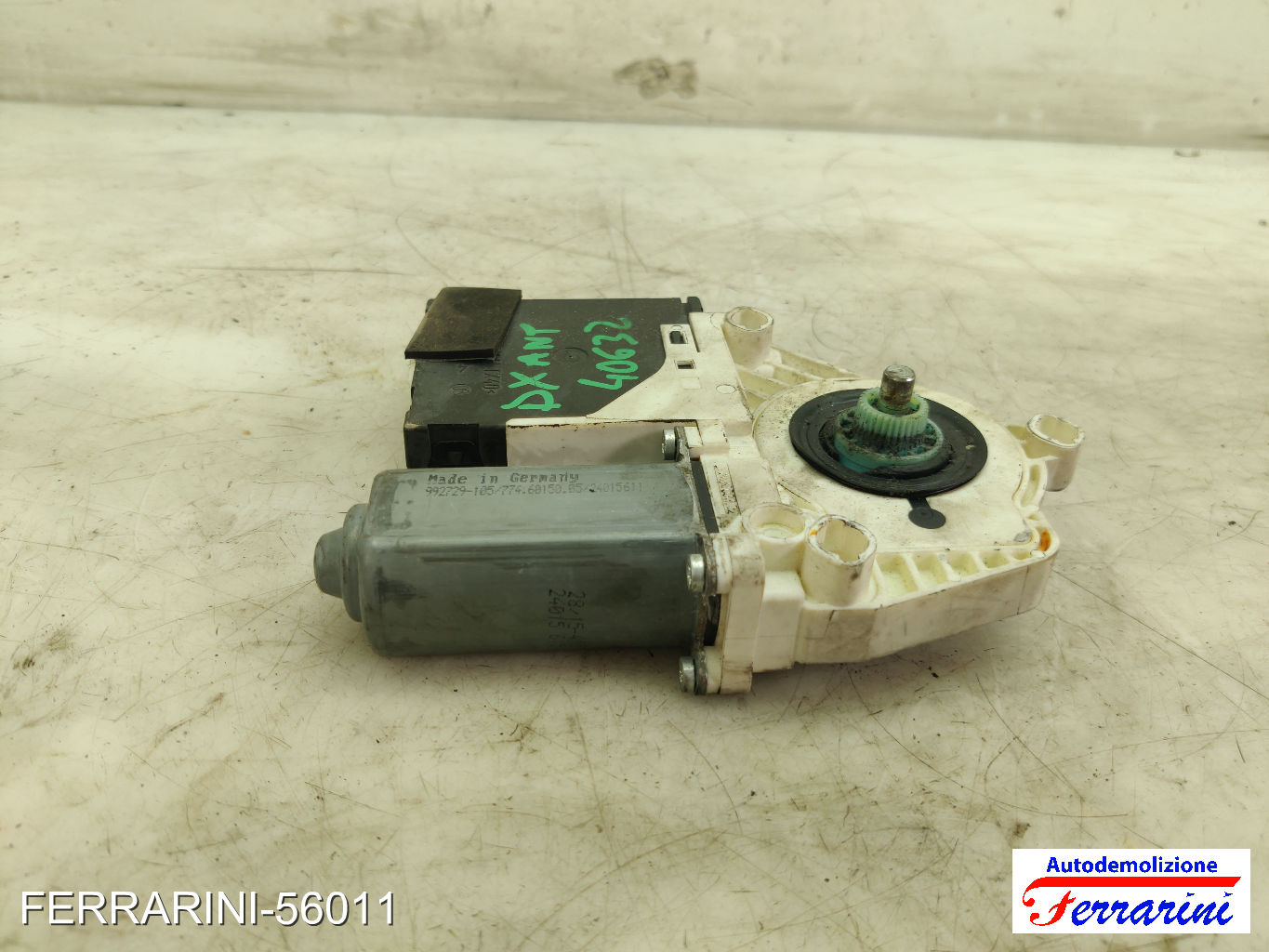 Motorino Alzavetro VW GOLF 5 1K1 1.9 TDI 2003-2008 1KO959792H, 988693104 14