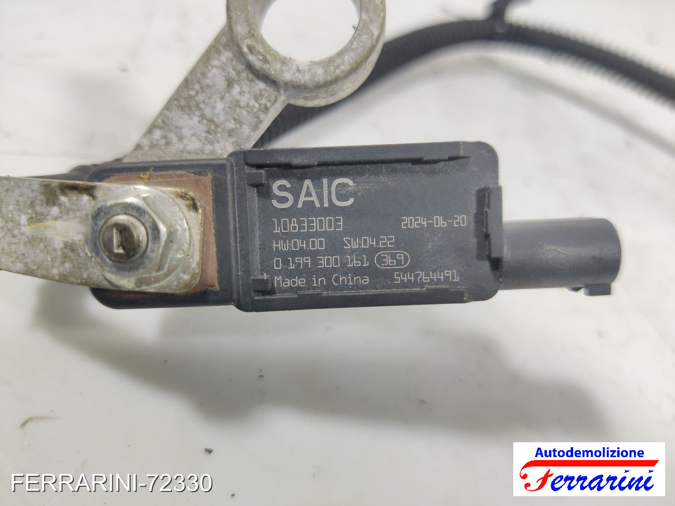Cavo Negativo Sensore BMS batteria MG MG ZS SUV 1.5 VTI 2017-2023 10833003 6