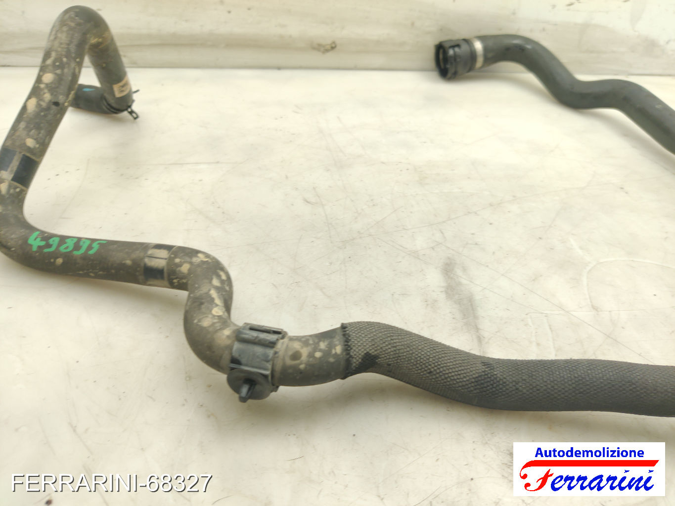 tubo raffreddamento acqua B47C20A BMW X1 F48 SDRIVE 18D 2015-2023 17128580483 6