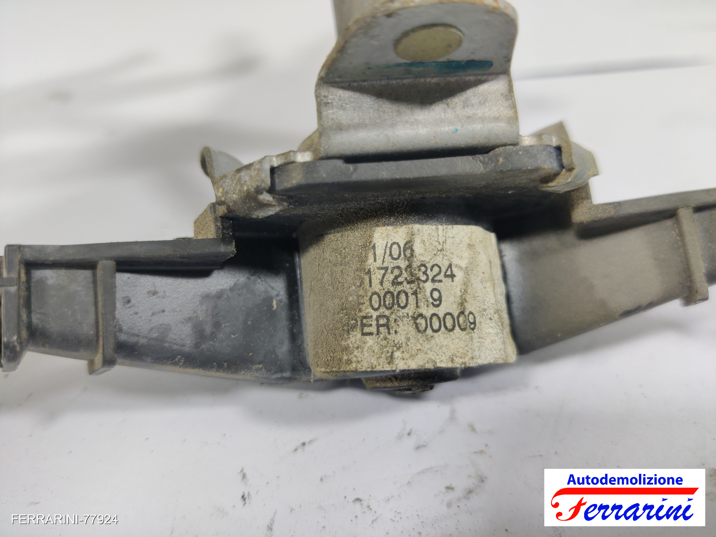 Alzavetro FIAT GRANDE PUNTO 199 2005-2010 sinistro, sx, posteriore, post