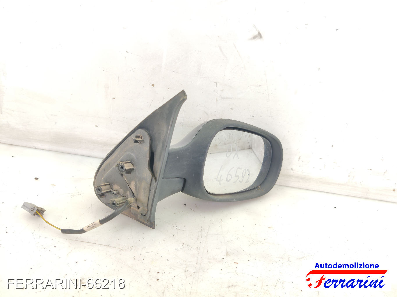 Specchietto Laterale NISSAN MICRA 3 K12 2003-2010 destro, dx Z11 BLACK MET 7