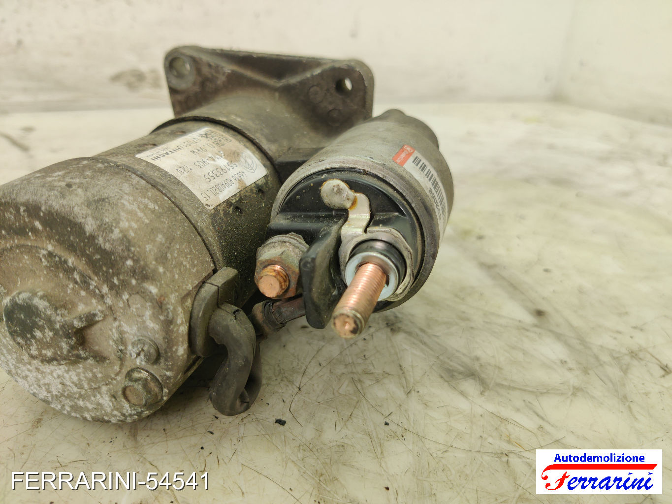 Motorino Avviamento FIAT GRANDE PUNTO 199 1.2 2005-2009 55193355, 46813058 9