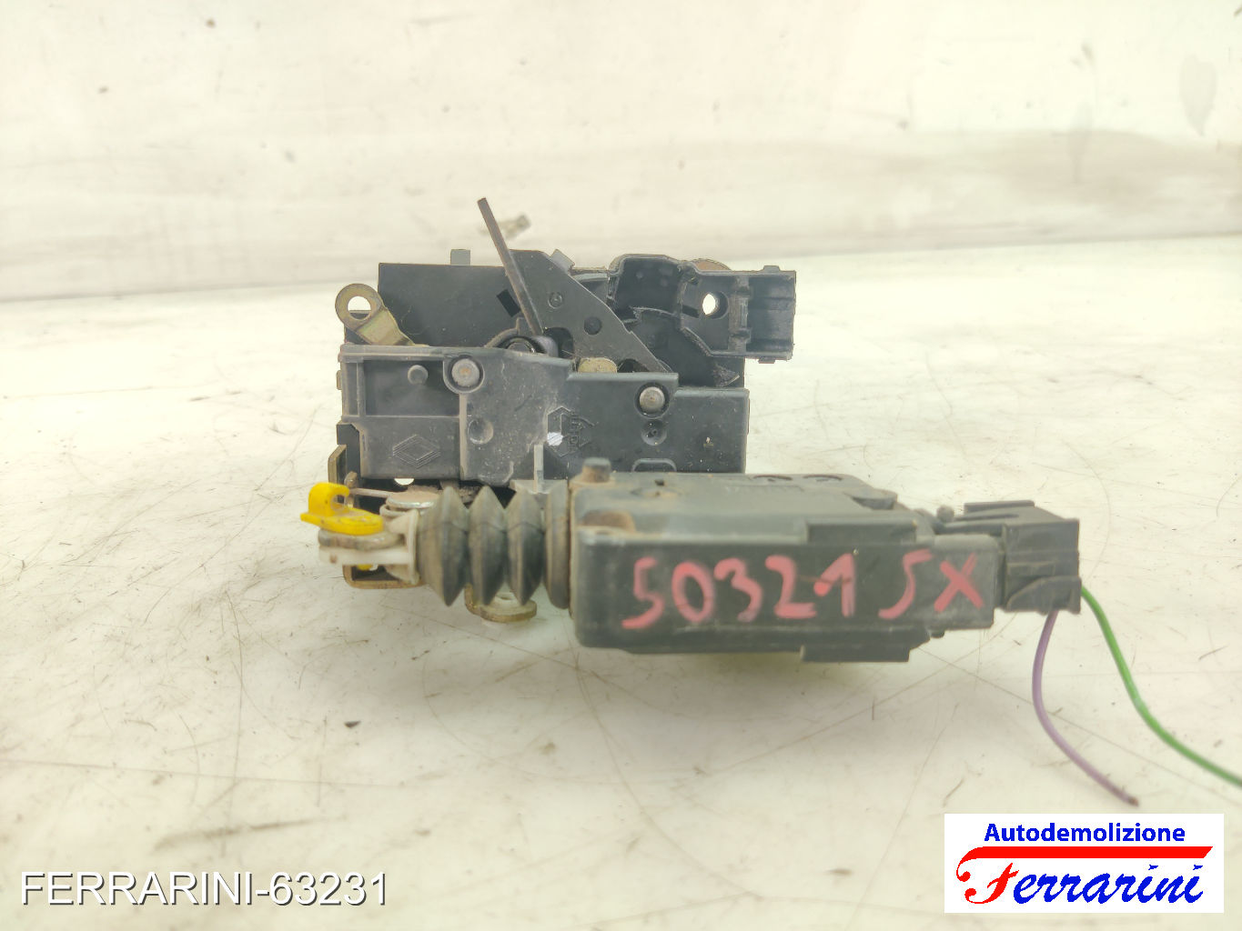 Serratura Porta RENAULT TWINGO 1 C06 1996-2007 destro, dx, frontale, anteriore 6