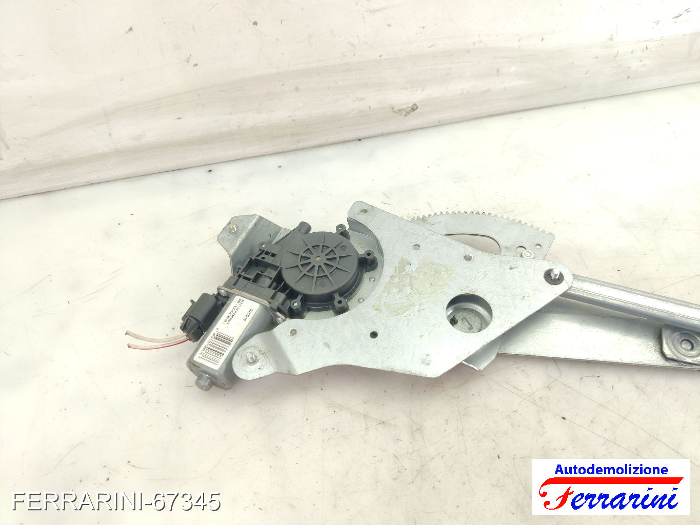 Alzavetro RENAULT KANGOO KC0/1 2001-2007 destro, dx, frontale, anteriore 10