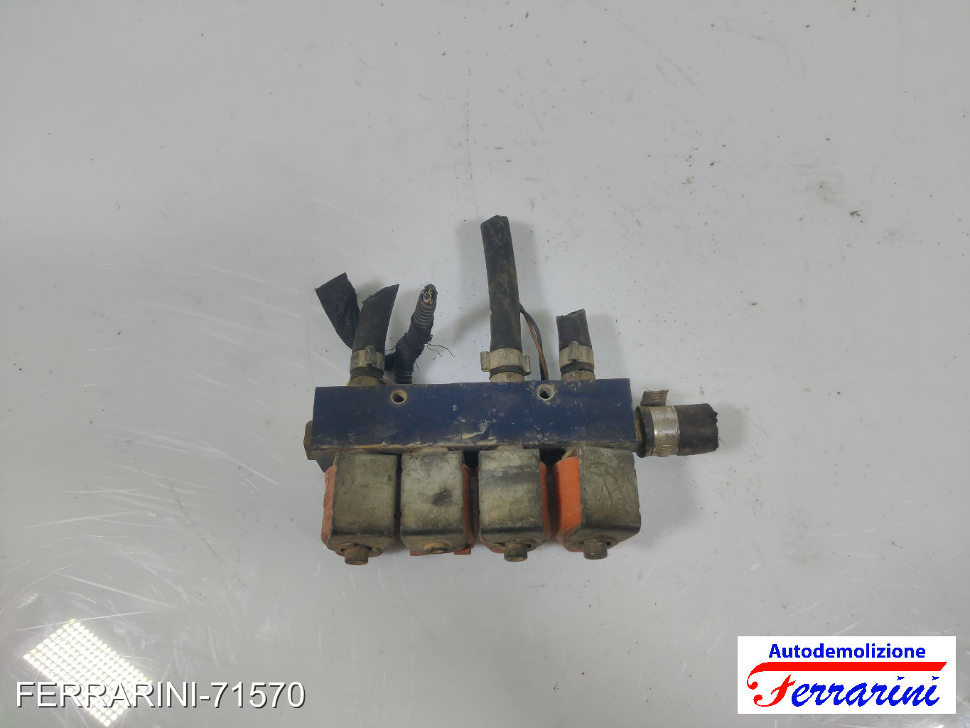 iniettori GPL Valtek 4 arancione FIAT GRANDE PUNTO 199 1.4 16V 2005-2011 7