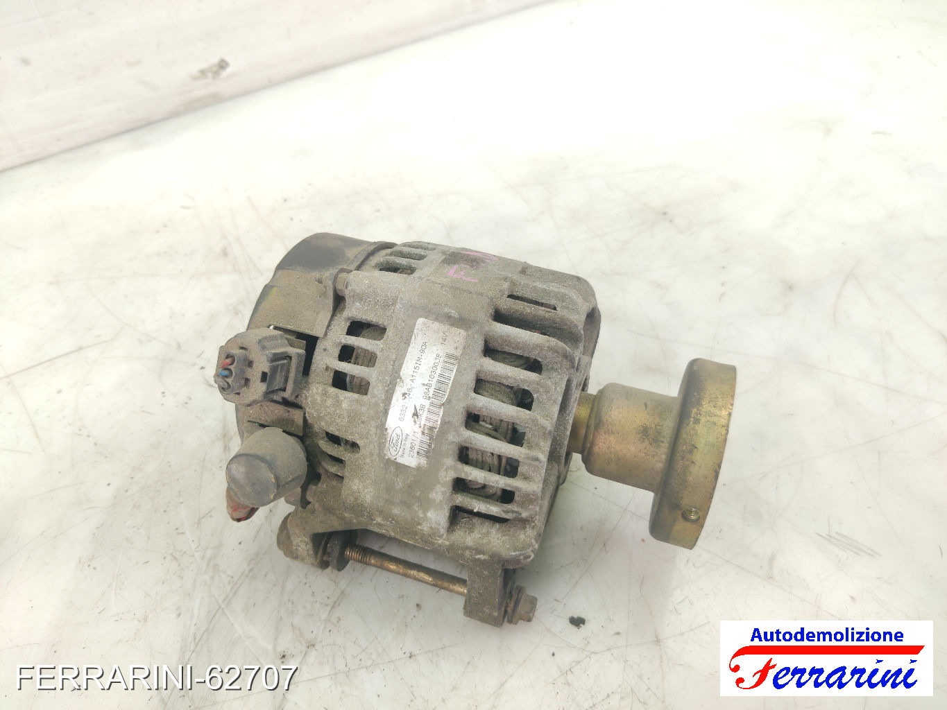 Alternatore FORD FOCUS SW DNW 1.8 TURBO DI/TDDI 1999-2004 98AB10300JE, Q9K3B