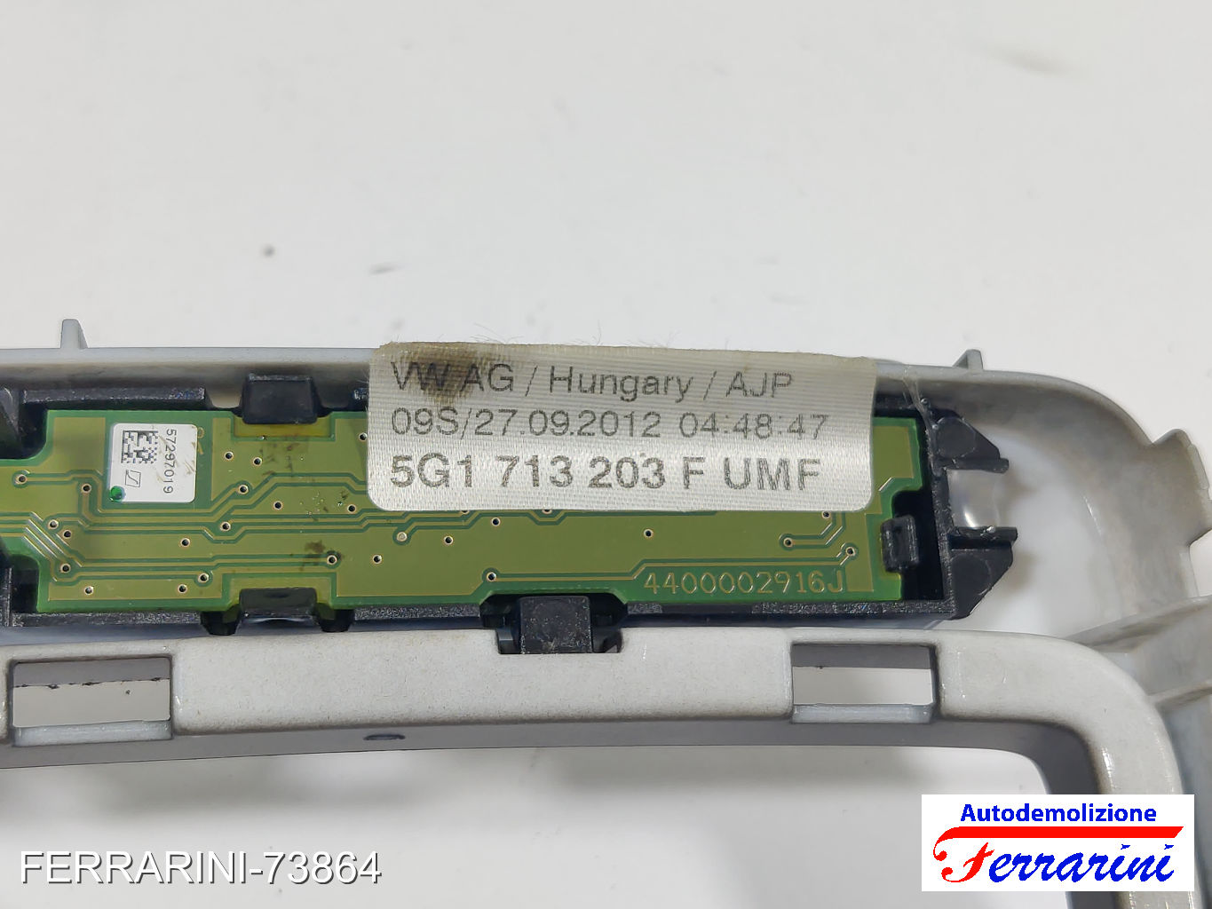Cornice cambio DSG VW GOLF 7 5G1, BE1, BE2, BQ1 2012-2020 centrale, cent