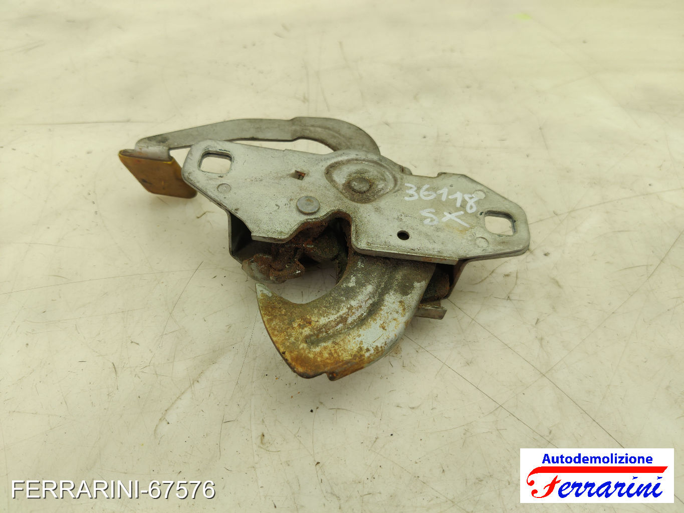 Serratura Cofano Anteriore MINI - R50, R53 2003-2006 51237132755